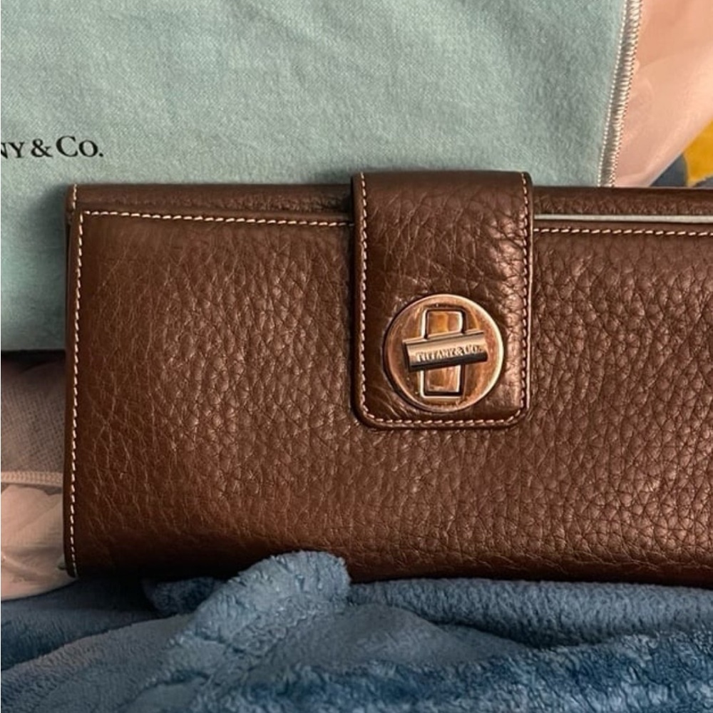 Tiffany & Co. Leather Authentic Continental Wallet